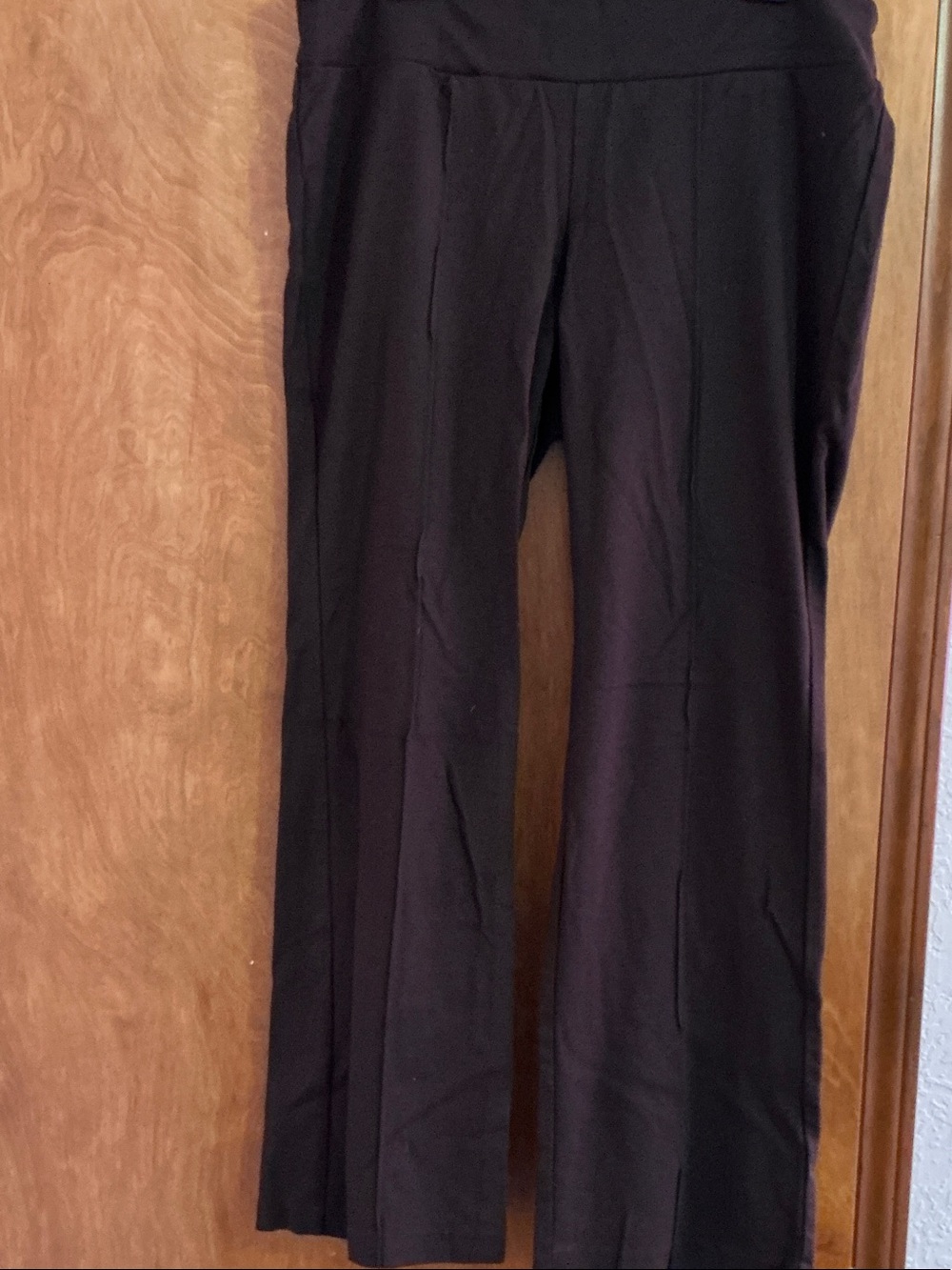 Karen Kane Black Straight-Leg Dress Pants